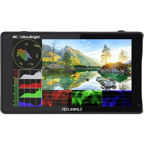 Монитор FeelWorld LUT6 6" 2600 cd/m² 4K HDMI Touchscreen