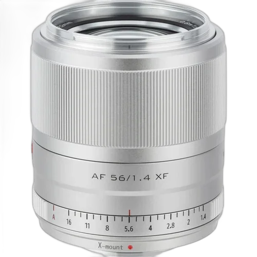 Объектив Viltrox AF 56mm f/1.4 для Fujifilm X (серебристый)
