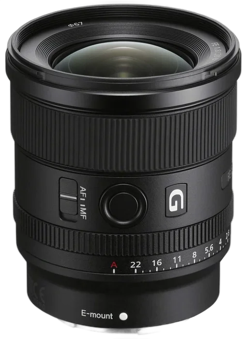 Объектив Sony FE 20mm f/1.8 G
