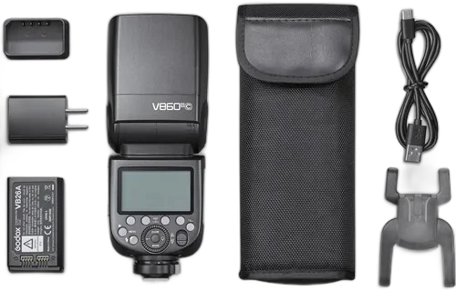 Вспышка Godox VING V860IIIC TTL Li-Ion Kit для Canon