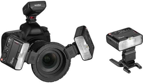 Вспышка для макросъемки Godox MF12