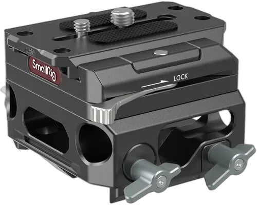 Универсальная рельсовая система SmallRig Lightweight Magnesium Alloy Baseplate with Dual 15mm LWS Rod Clamp 3067