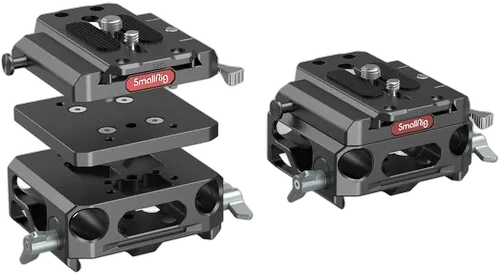 Универсальная рельсовая система SmallRig Lightweight Magnesium Alloy Baseplate with Dual 15mm LWS Rod Clamp 3067
