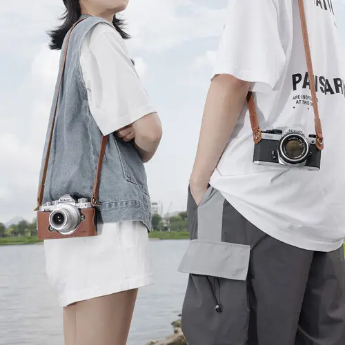 Плечевой ремень SmallRig Leather Camera Neck Strap 3485