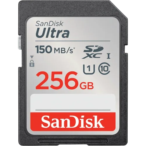 Карта памяти SanDisk Ultra SDXC UHS 256Gb 150 MB/s