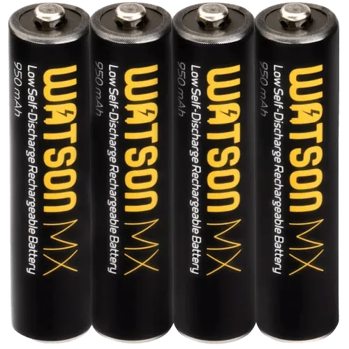 Аккумуляторы Watson AAA MX NiMH (950mAh) 4шт
