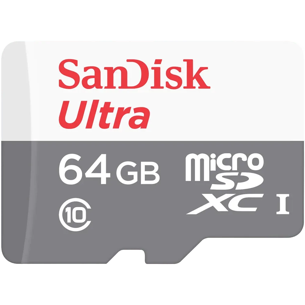 Карта памяти SanDisk Ultra microSDXC UHS-I 64GB 100MB/s