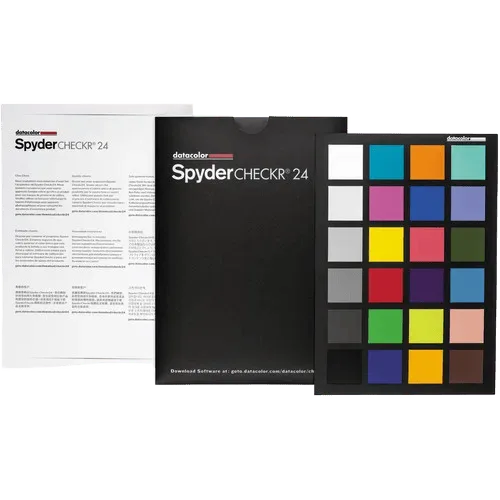 Цветовая шкала Datacolor SpyderCHECKR 24 Color Chart