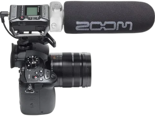 Рекордер Zoom F1-SP с микрофоном пушкой