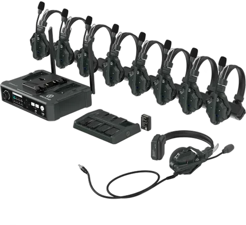 Беспроводной интерком Hollyland Solidcom C1-8S Full-Duplex Wireless DECT Intercom System 8 абонентов + базовая станция
