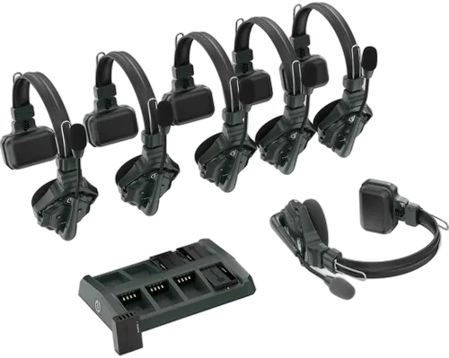 Беспроводной интерком Hollyland Solidcom C1-6S Full-Duplex Wireless DECT Intercom System 6 абонента