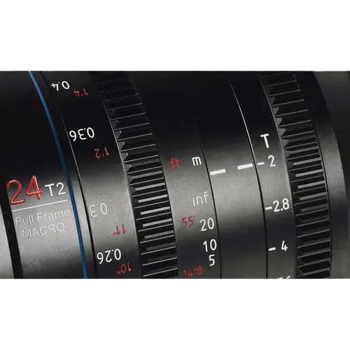 Объектив Sirui Jupiter 24mm T2 Full Frame Macro Cine Lens на Canon EF-mount