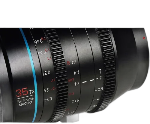 Объектив Sirui Jupiter 35mm T2 Full Frame Macro Cine Lens на Canon EF-mount