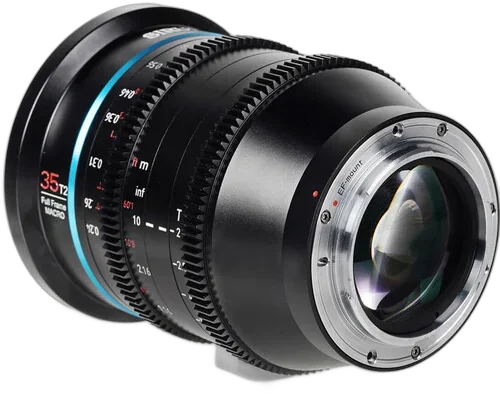 Объектив Sirui Jupiter 35mm T2 Full Frame Macro Cine Lens на Canon EF-mount