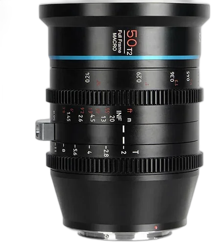 Объектив Sirui Jupiter 50mm T2 Full Frame Macro Cine Lens на Canon EF-mount