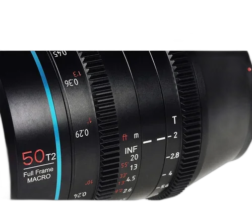 Объектив Sirui Jupiter 50mm T2 Full Frame Macro Cine Lens на Canon EF-mount