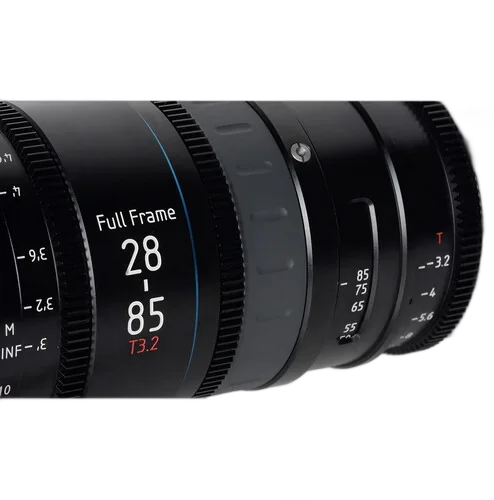Объектив Sirui Jupiter 28-85mm T3.2 Full Frame Macro Cine Zoom Lens на Canon EF-mount