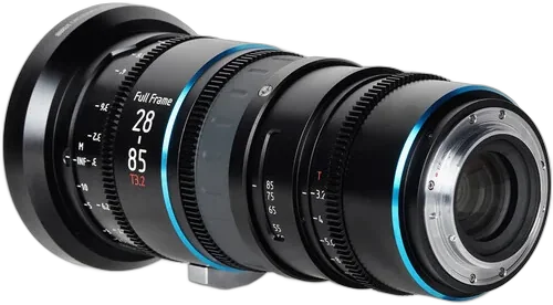 Объектив Sirui Jupiter 28-85mm T3.2 Full Frame Macro Cine Zoom Lens на Canon EF-mount