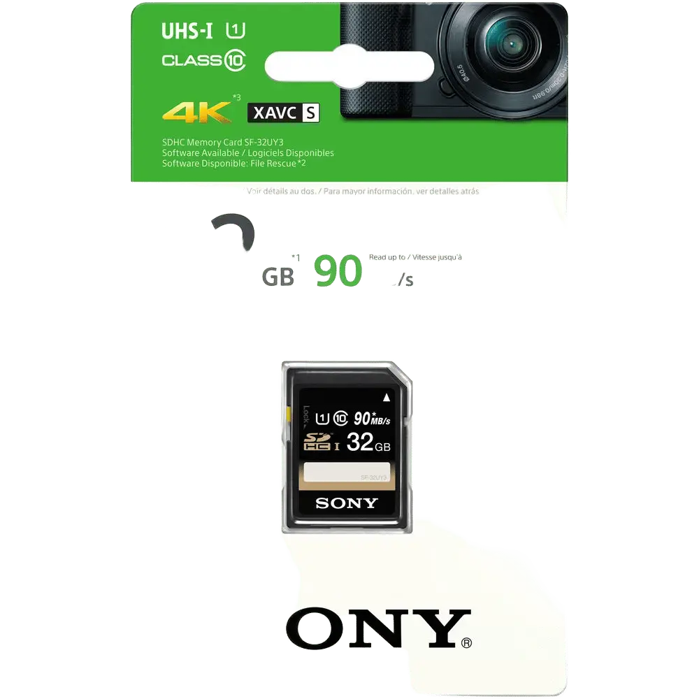 Карта памяти Sony 32GB SF-UY3 UHS-I SDHC 60Mb/s