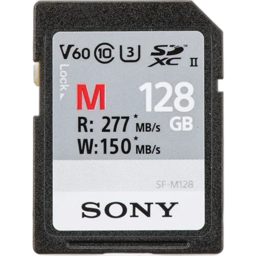 Карта памяти Sony 128GB SF-M/T2 UHS-II SDXC 150Mb/s