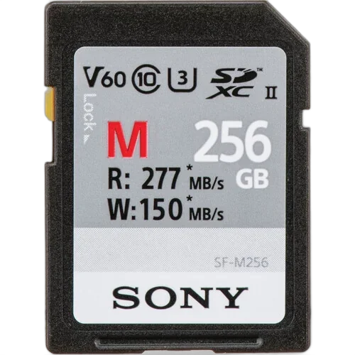 Карта памяти Sony 256GB SF-M/T2 UHS-II SDXC 150Mb/s