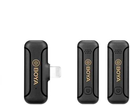 Радио петличный Boya BY-WM3T2-D2 (2 спикера для смартфонов Apple)
