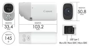 Монокль Canon ZOOM Digital Monocular белый