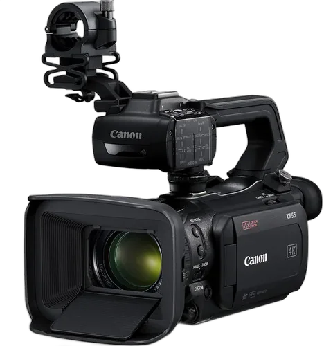 Видеокамера Canon XA55 Professional UHD 4K30 Dual-Pixel Autofocus
