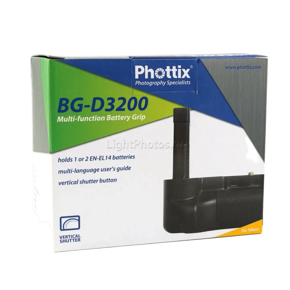 Батарейный блок Phottix для D3100/D3200