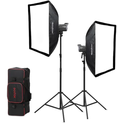Комплект светодиодных осветителей Godox LA200D Daylight LED 2-Light Kit