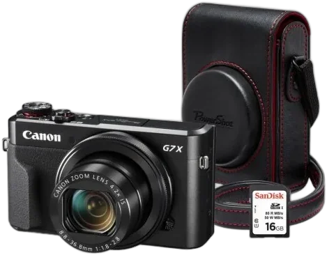 Фотоаппарат Canon PowerShot G7X Mark II Premium Kit