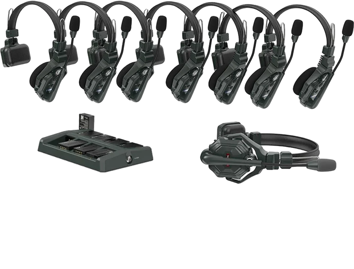 Беспроводной интерком Hollyland Solidcom C1-8S Full-Duplex Wireless DECT Intercom System 8 абонентов