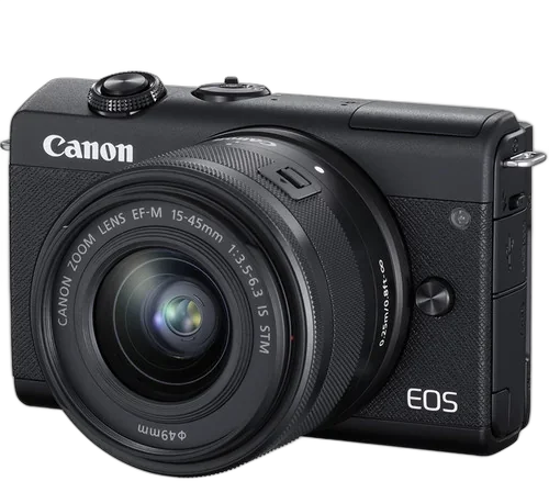 Фотоаппарат Canon EOS M200 kit 15-45mm + 55-200mm