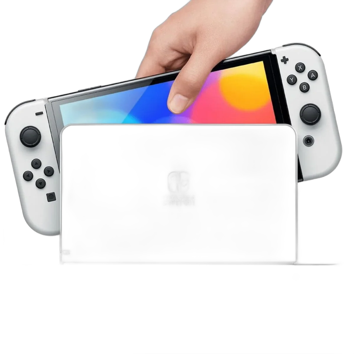 Игровая приставка Nintendo Switch OLED (белая)