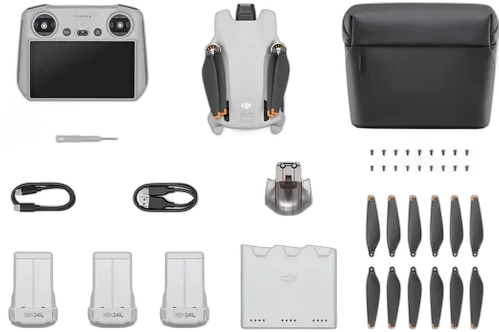Дрон DJI Mini 3 with DJI Remote RC Fly More Combo Plus