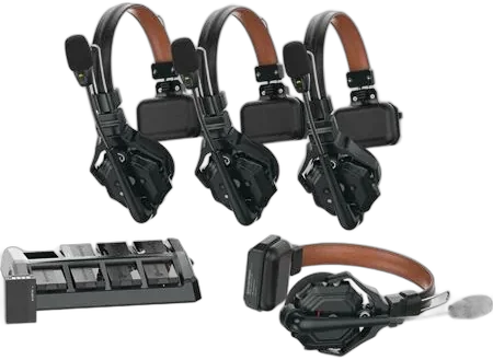 Беспроводной интерком Hollyland Solidcom C1-4S PRO Full-Duplex Wireless DECT Intercom System 4 абонента