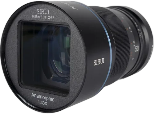 Объектив Sirui 50mm f/1.8 Anamorphic 1.33x для Canon RF