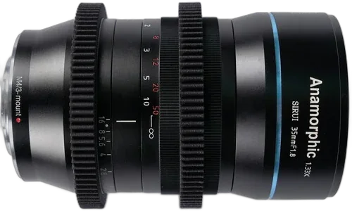Объектив Sirui 35mm f/1.8 Anamorphic 1.33x для Canon RF