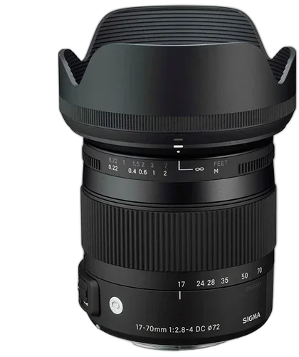 Объектив Sigma 17-70mm f/2.8-4 DC Macro OS HSM для Nikon