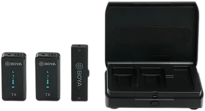 Радиопетличный Boya BY-XM6 K4 (2 спикера для смартфонов Apple)