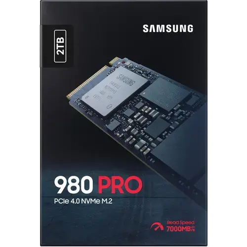Внутренний жесткий диск Samsung 2TB 980 PRO PCIe 4.0 x4 M.2 Internal SSD
