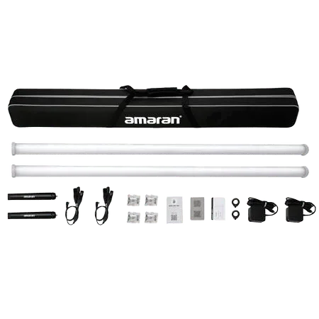 Комплект светодиодных осветителей Aputure Amaran PT4c 2-Light Production Kit RGB LED Pixel Tube 120cm
