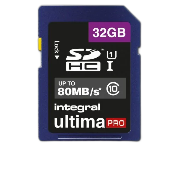 Карта памяти Integral 32 GB Class 10 UltimaPro SDXC