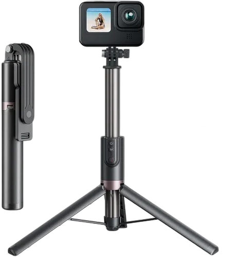 Монопод TELESIN Bluetooth Remote Control Selfie Stick для GoPro or Smartphone 1,3м
