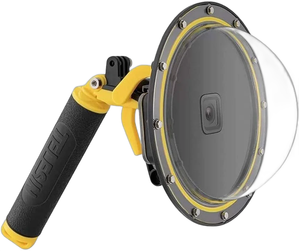 Купольный аквабокс TELESIN 6" Waterproof Dome Housing for GoPro HERO 9/10/11/12