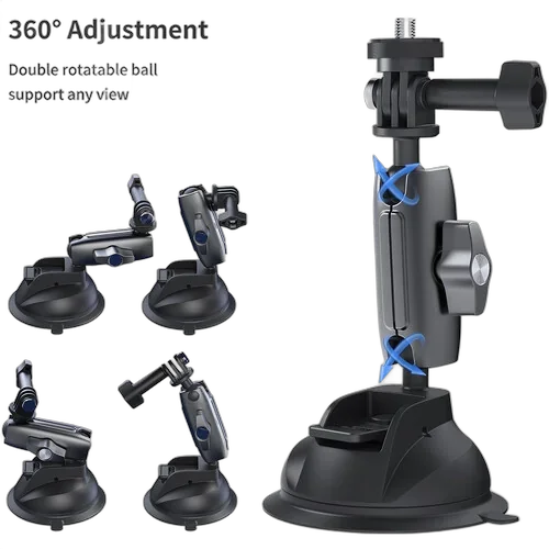 Крепление-присоска TELESIN Suction Cup Mount for Action Cameras