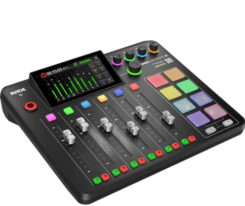 Цифровой микшер для подкастов RODECaster Pro II Integrated Audio Production Studio