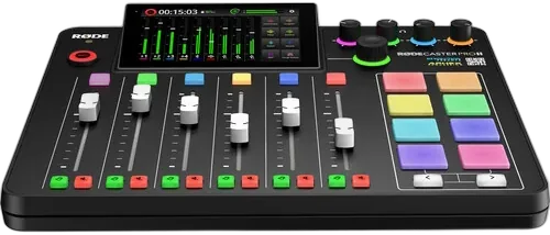 Цифровой микшер для подкастов RODECaster Pro II Integrated Audio Production Studio