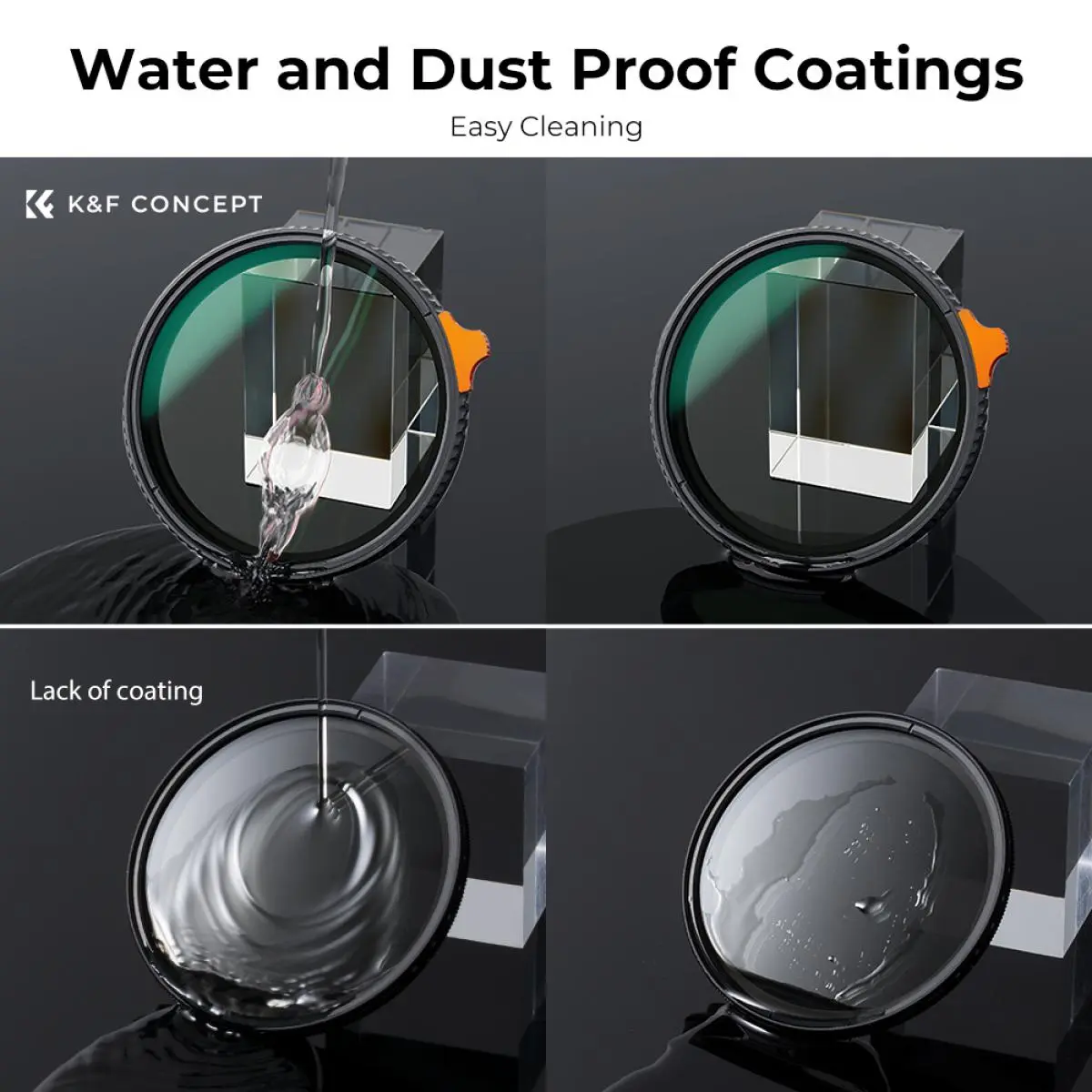 Фильтр K&amp;F Concept Nano-X 67mm Variable ND Filter ND2-ND400 (9 Stop)