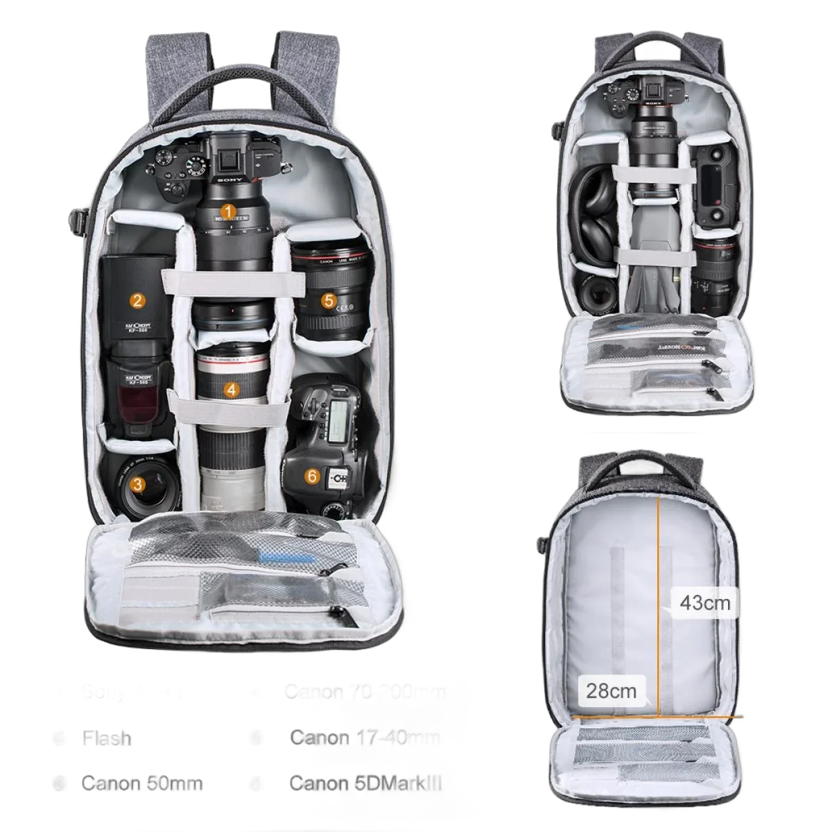 Рюкзак K&amp;F Concept Beta Backpack 18L KF13.044